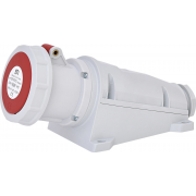 Розетка настінна (силовий роз'єм) EZH-6353  IP67 (63A, 400V, 3P+N+PE)